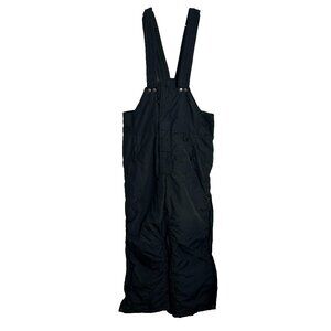 Reima Mens Snow Bib Overalls Size XL Black Insulated Ski Pants 31" Inseam READ